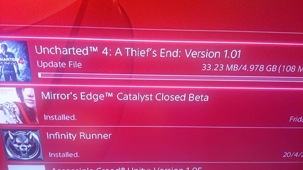 Uncharted4Day1Patch